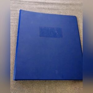 Blue 3-Ring Binder